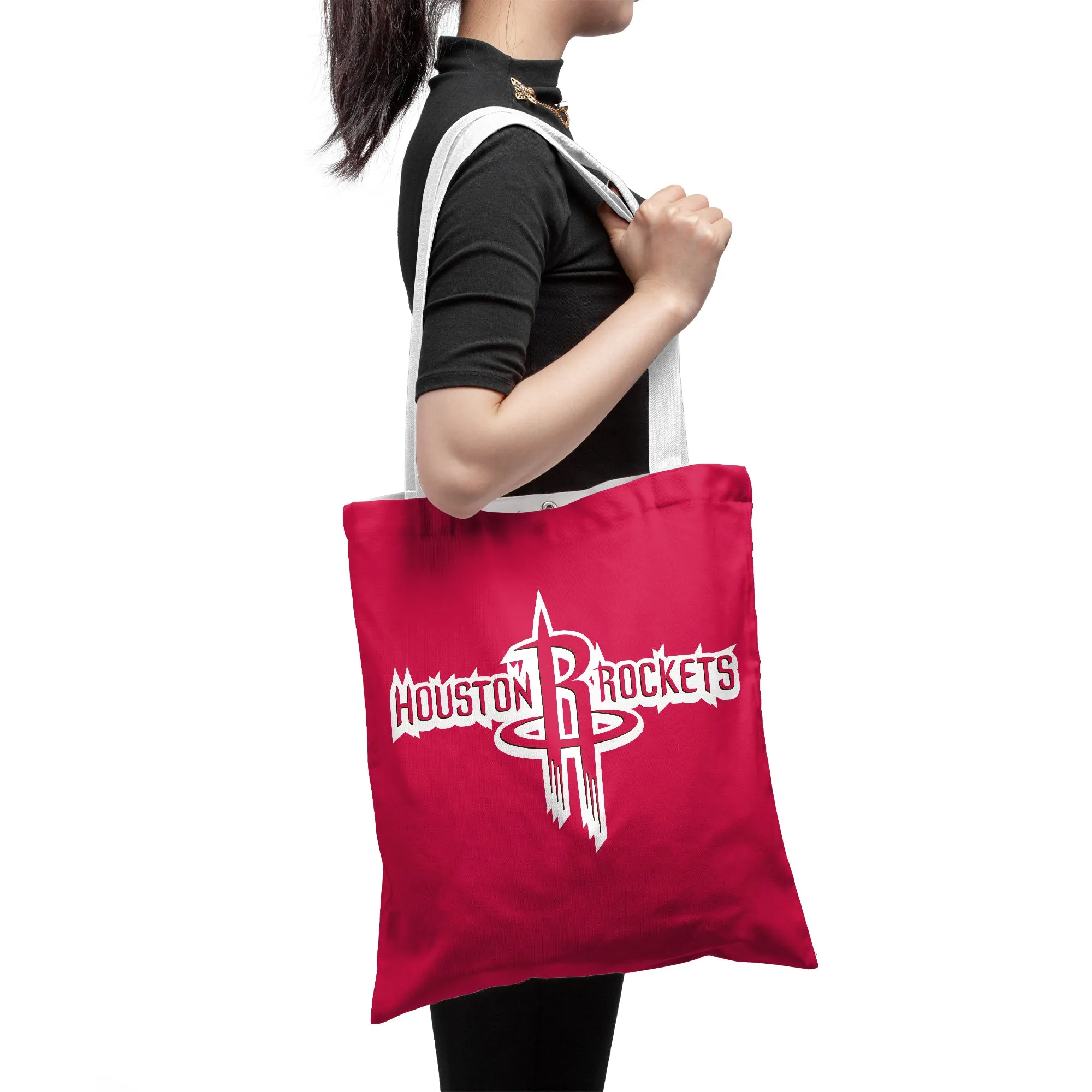 NBA Houston Rockets Finals Polyester Canvas Tote Bag - Durable and Stylish