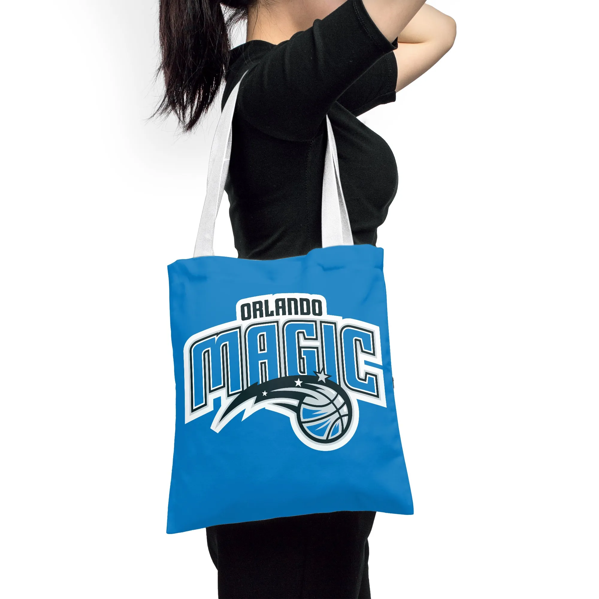 NBA Orlando Magic Fans Polyester Canvas Tote Bag - Durable and Stylish