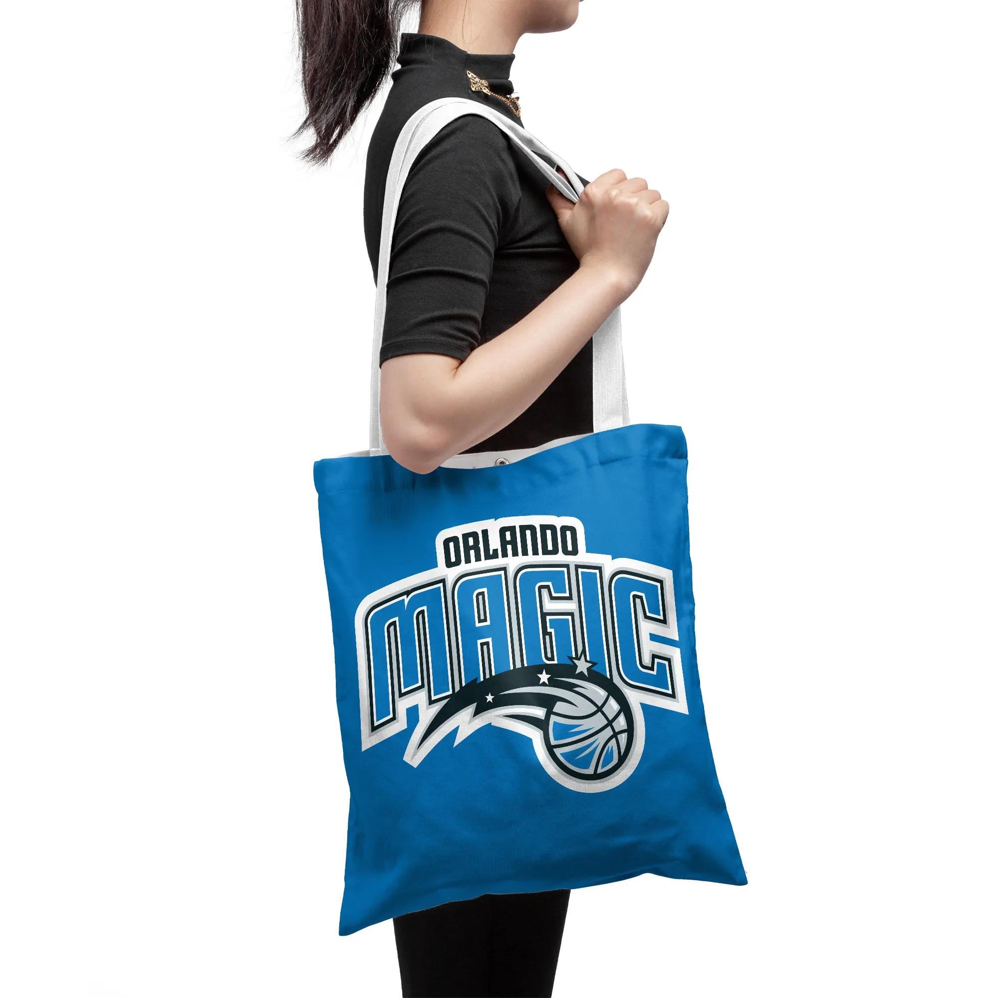 NBA Orlando Magic Fans Polyester Canvas Tote Bag - Durable and Stylish