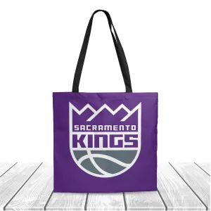 NBA Sacramento Kings Fans Polyester Canvas Tote Bag – Durable and Stylish