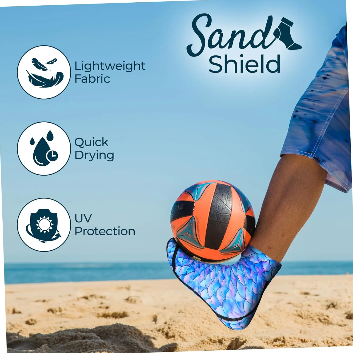 Neoprene Beach Socks - Water and Sand Socks for Men and Women