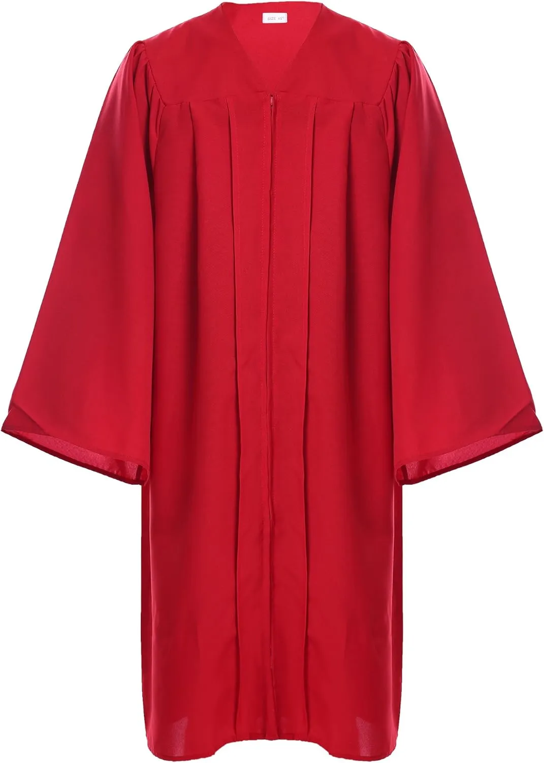 Newrara Unisex Premium Matte Graduation Gown Only