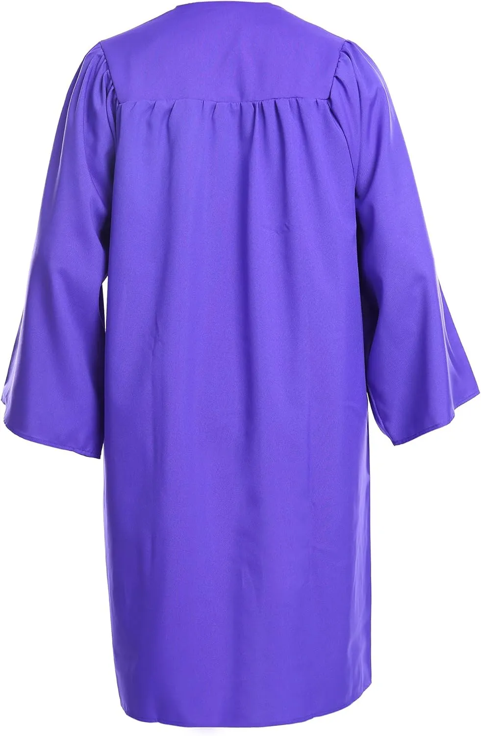 Newrara Unisex Premium Matte Graduation Gown Only