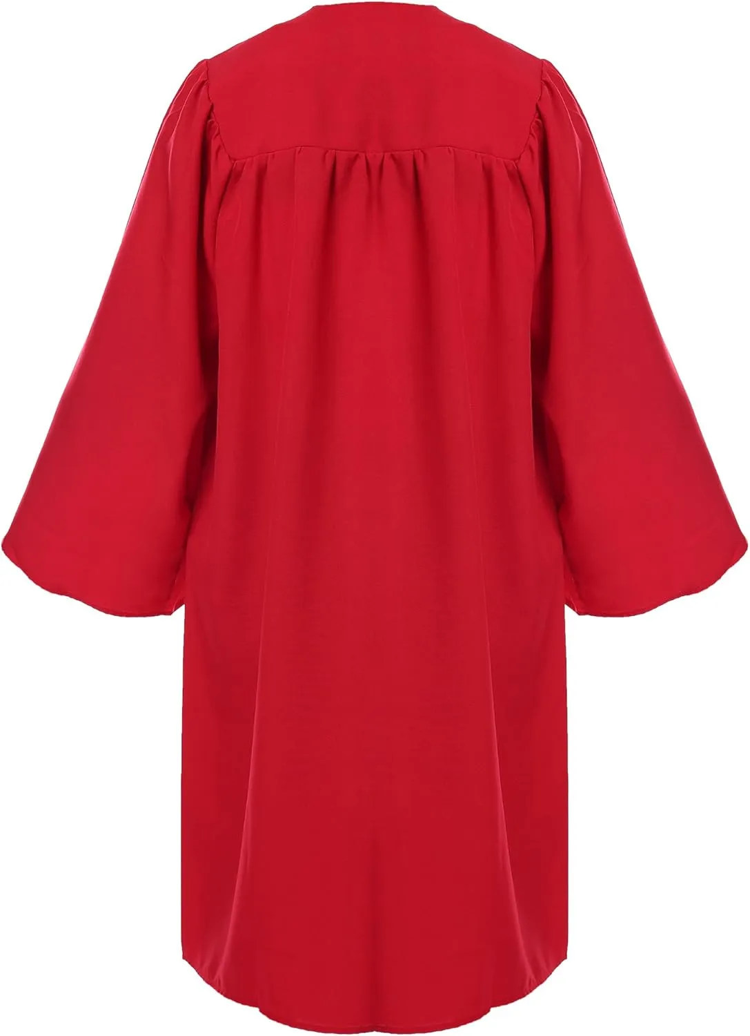 Newrara Unisex Premium Matte Graduation Gown Only