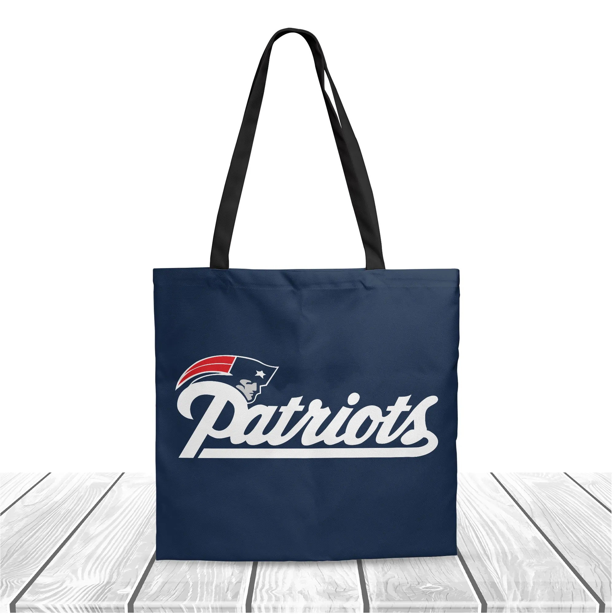 NFL New England Patriots NFL Polyester Canvas Tote Bag – Durable and Stylish