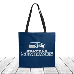 NFL Seattle Seahawks NFL Fans Polyester Canvas Tote Bag – Durable and Stylish