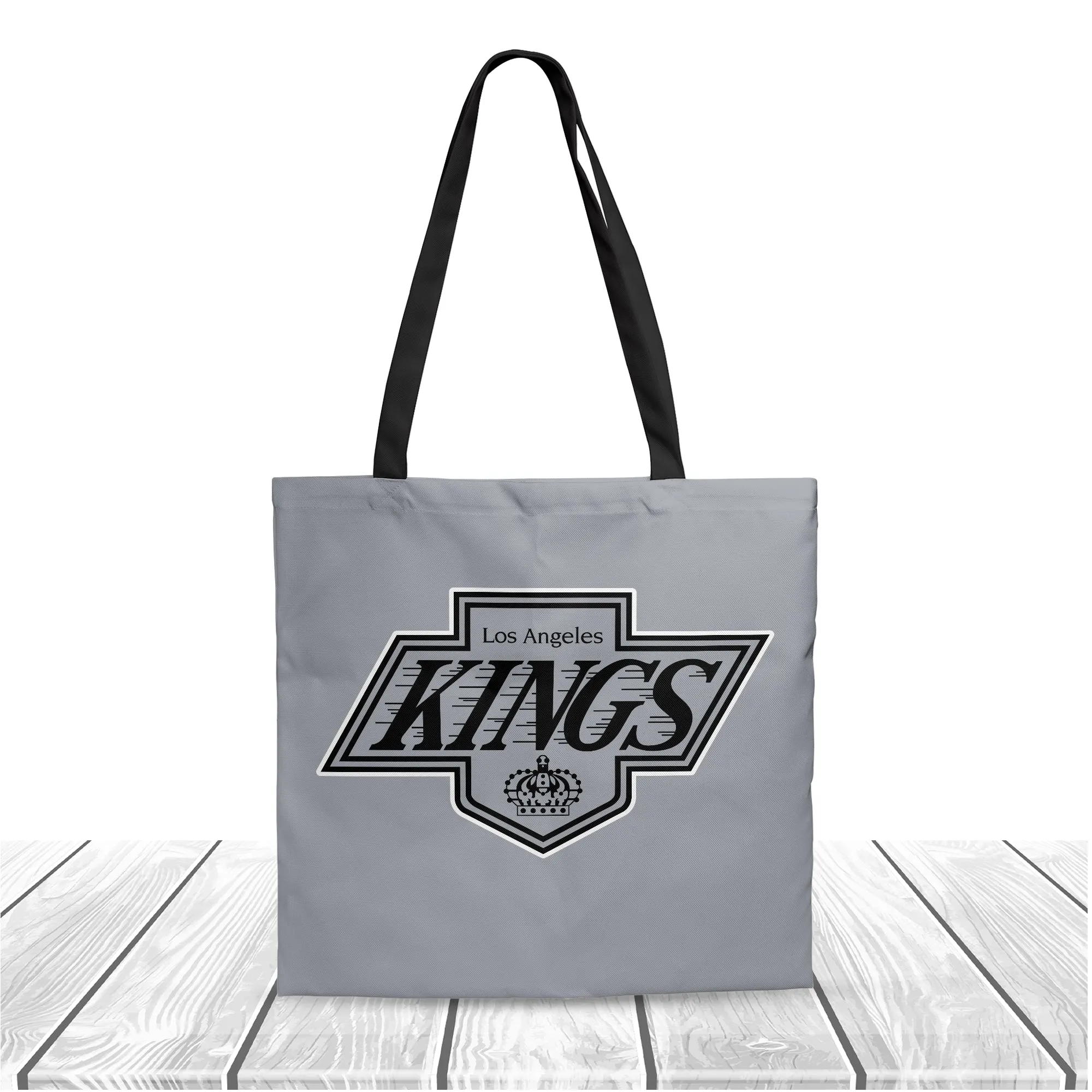 NHL Los Angeles Kings Polyester Canvas Tote Bag – Durable and Stylish