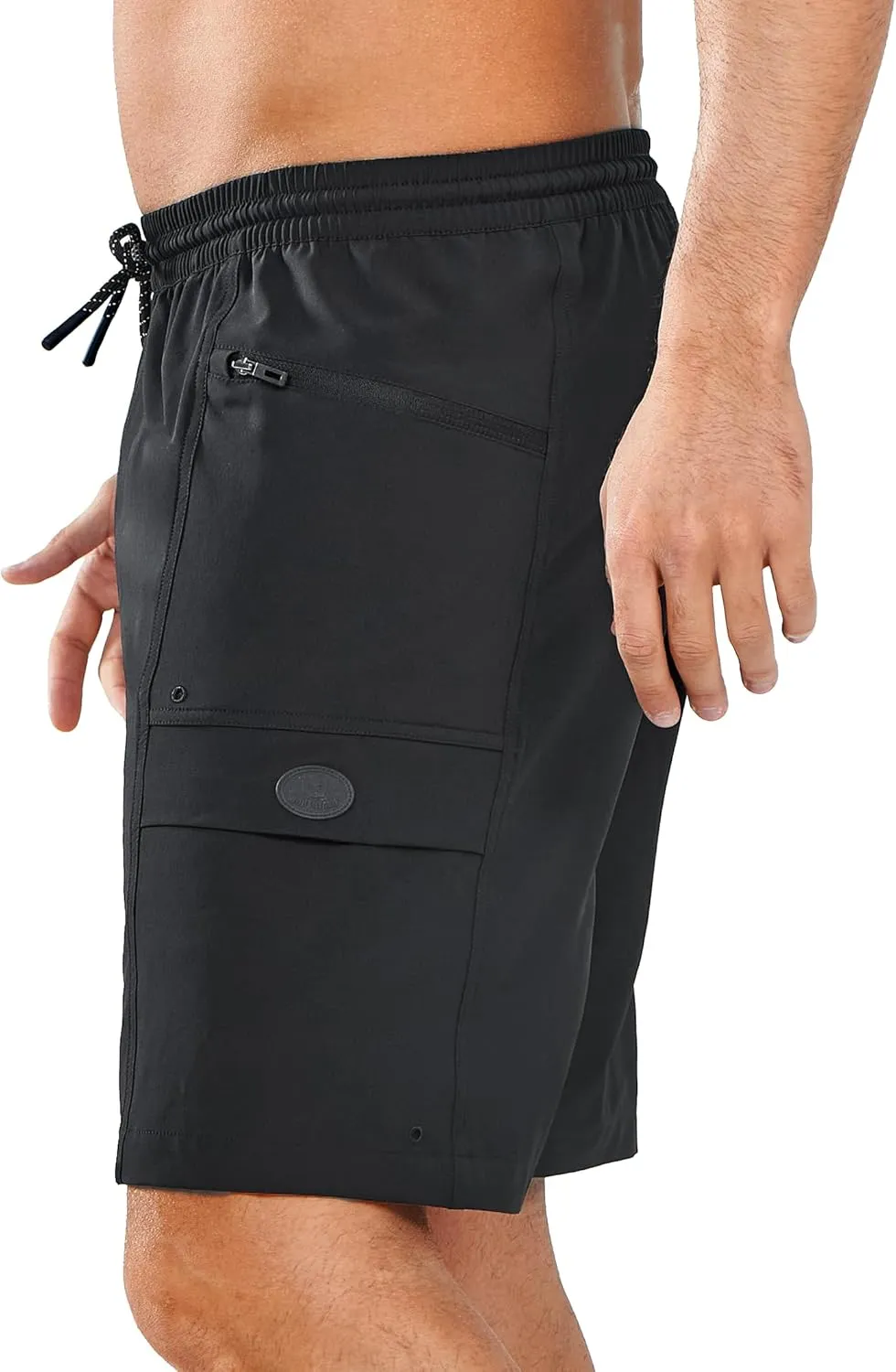 NORTHYARD Men's 9" Board Shorts with 4 Pockets Beach Shorts Swim Trunks Swimwear for Men Bathing Suit
