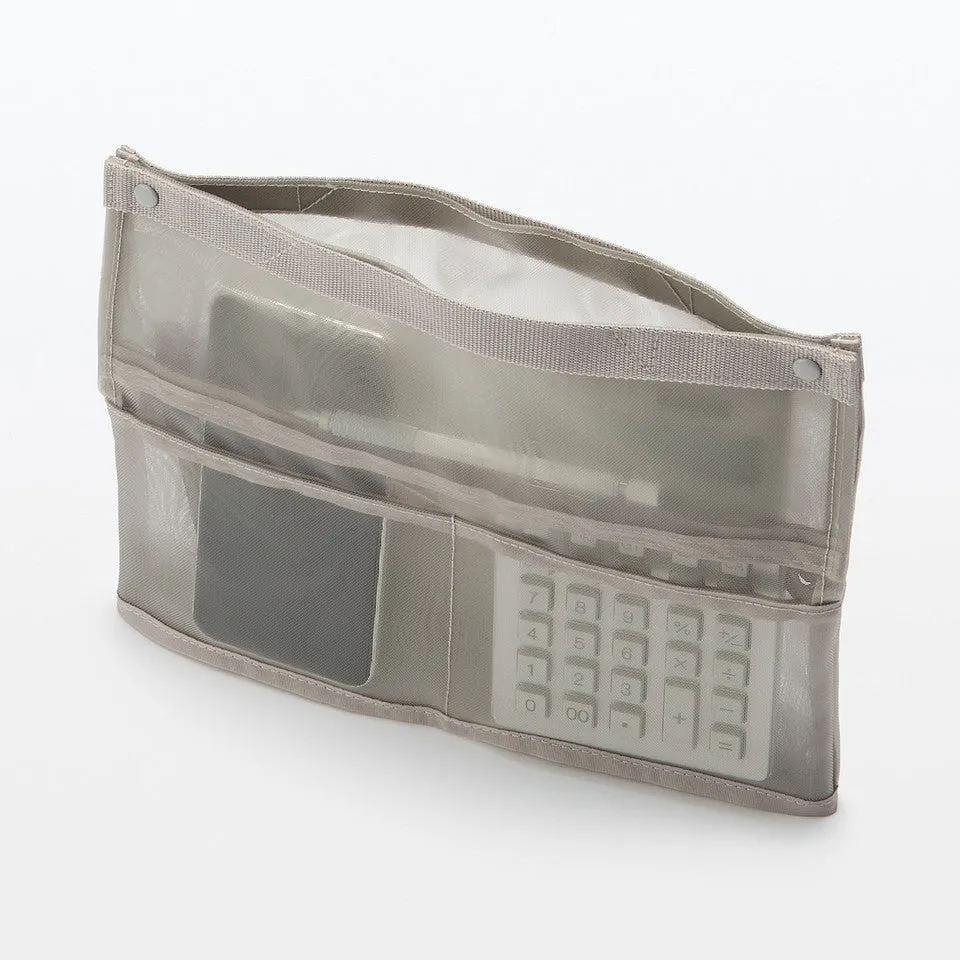 Nylon mesh Self‐standing pouch.