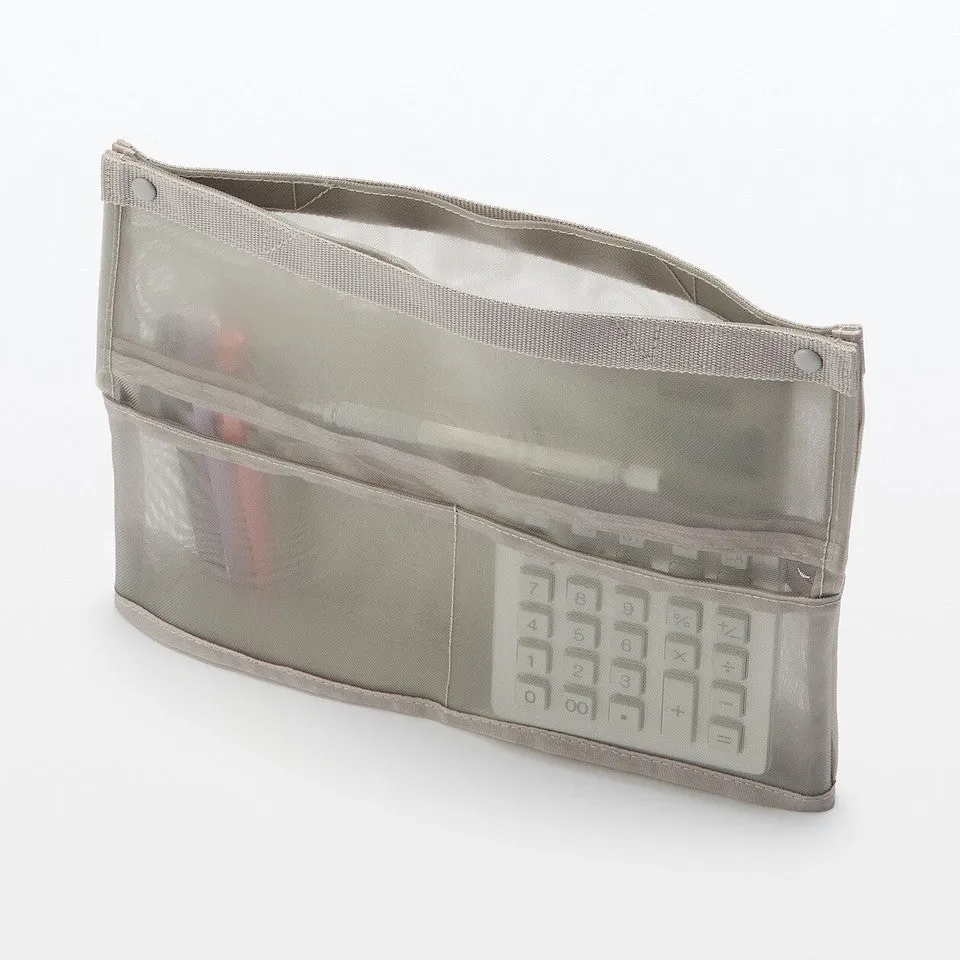 Nylon mesh Self‐standing pouch.