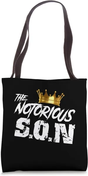Old School Funny Hip Hop Notorious Son Tote Bag