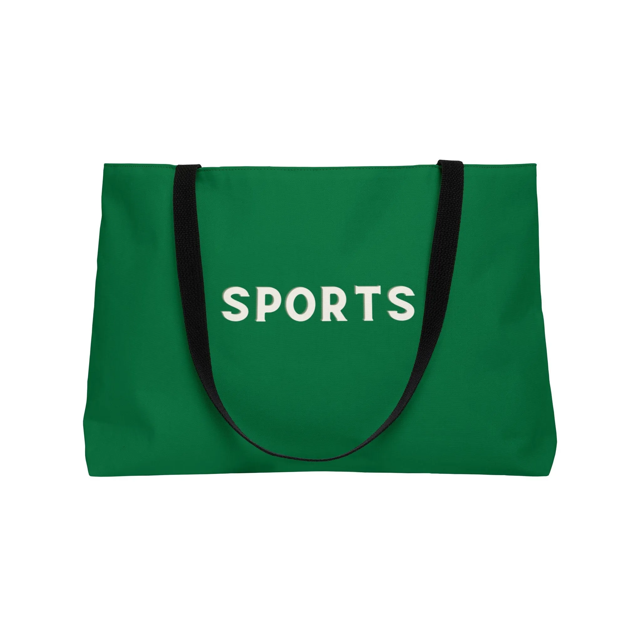 Oversized Tote Bag for SPORTS Moms, Kelly Green
