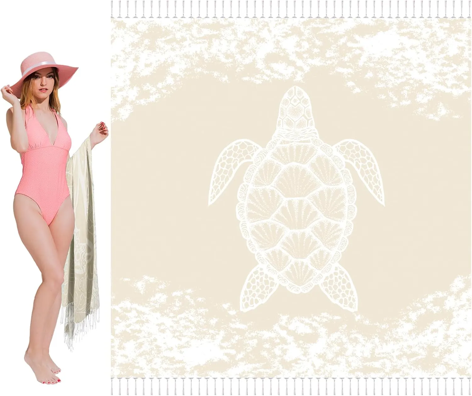 Oversized Turkish Beach Towel Blanket XXL Cotton Sandproof Towels Boho Woven Extra Large Big Sand Free Giant Throw Thick Blankets Huge Quilt XL Picnic Camping Necessities Cloud For Adult Gifts
