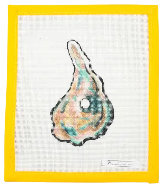 Oyster Needlepoint Canvas