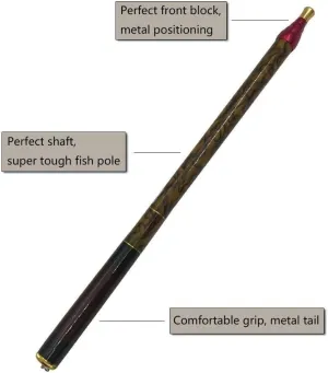 Pack of 1 Carbon Fiber Fishing Pole Ultralight Carp Rod Telescopic Positioning Fishing Rod