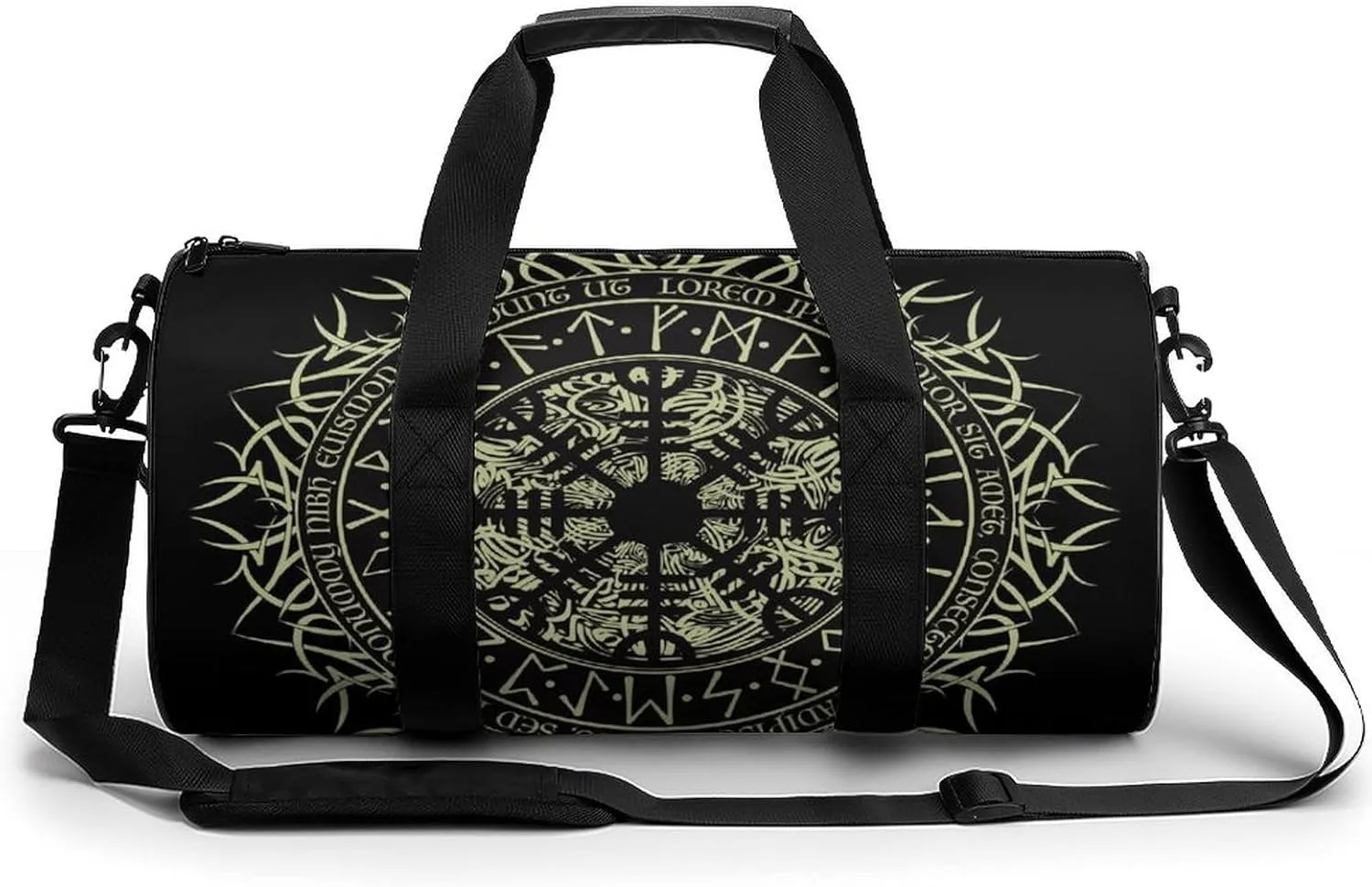 Paisley Headscarf Pattern Fitness Bag Waterproof And Stain Resistant Suitable for Unisex