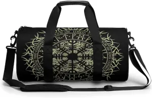 Paisley Headscarf Pattern Fitness Bag Waterproof And Stain Resistant Suitable for Unisex
