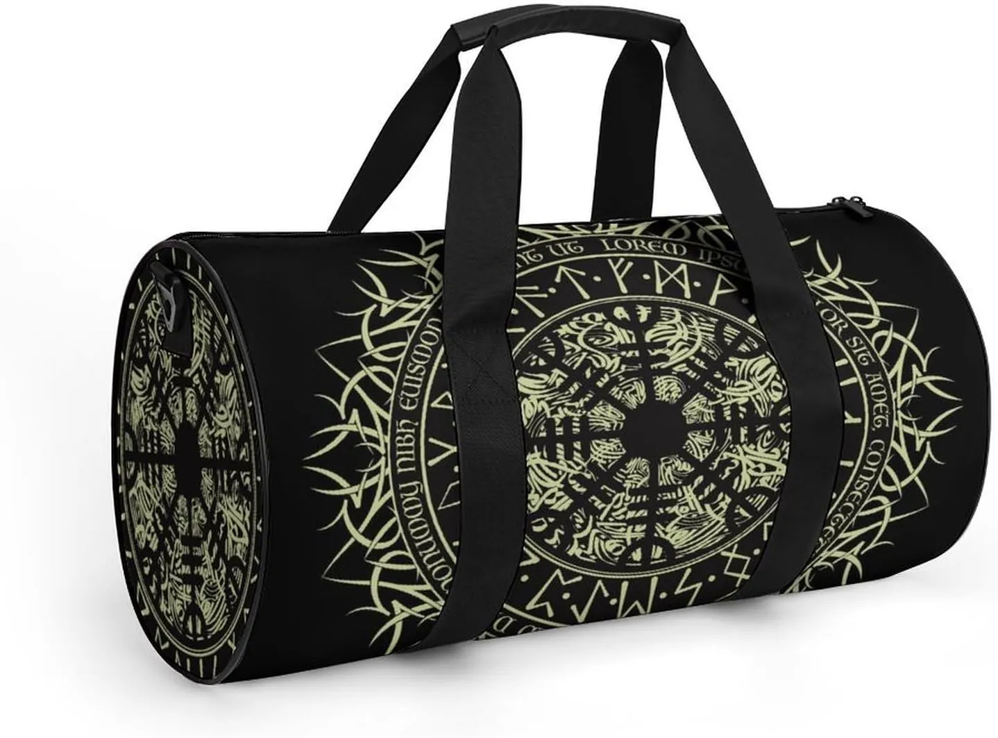 Paisley Headscarf Pattern Fitness Bag Waterproof And Stain Resistant Suitable for Unisex