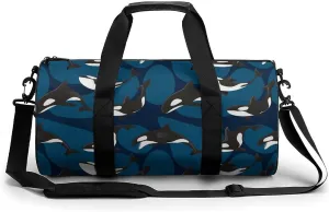 Paisley Headscarf Pattern Fitness Bag Waterproof And Stain Resistant Suitable for Unisex