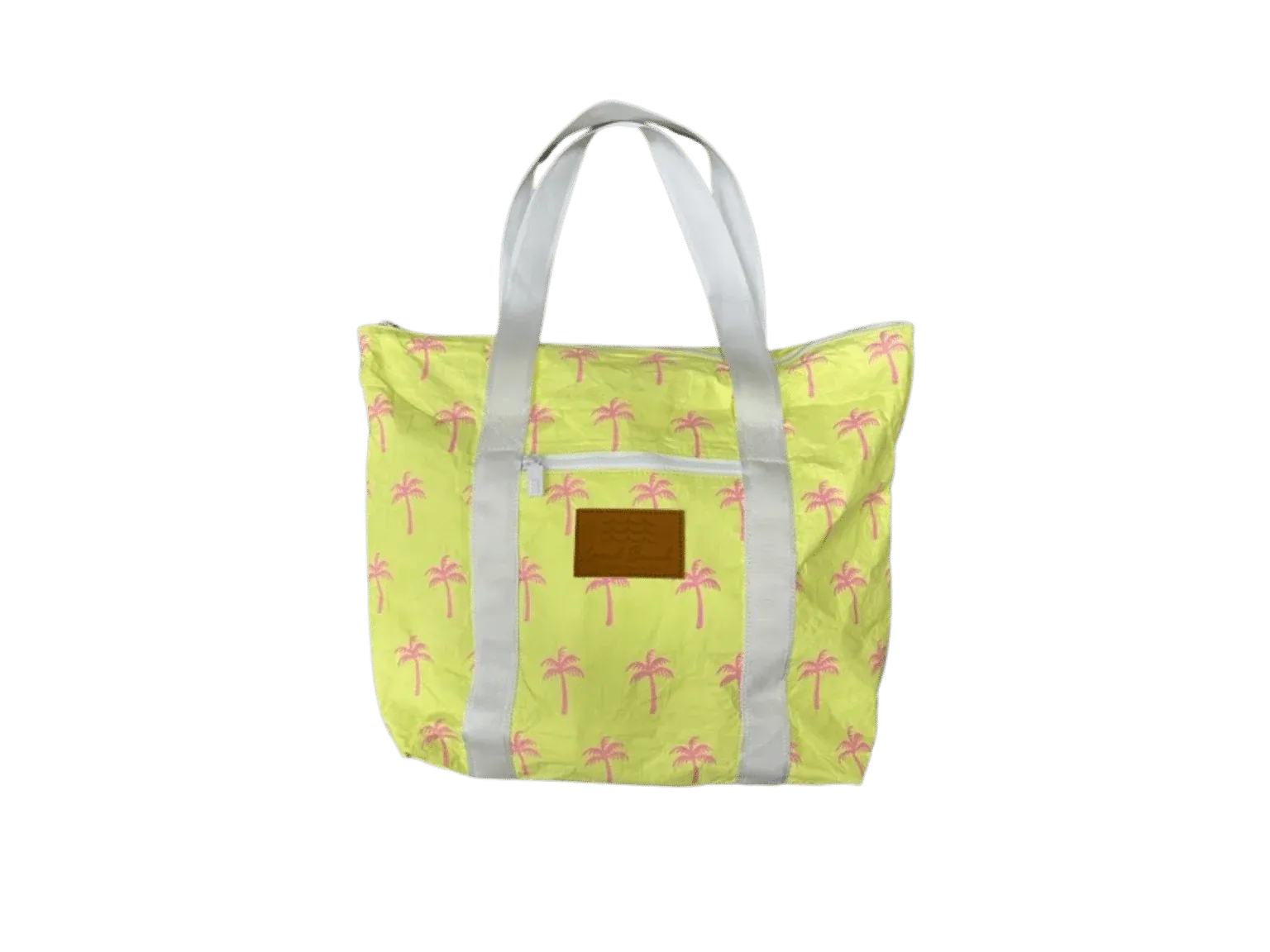 Palm Tree Splash Proof Tote