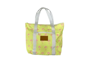 Palm Tree Splash Proof Tote