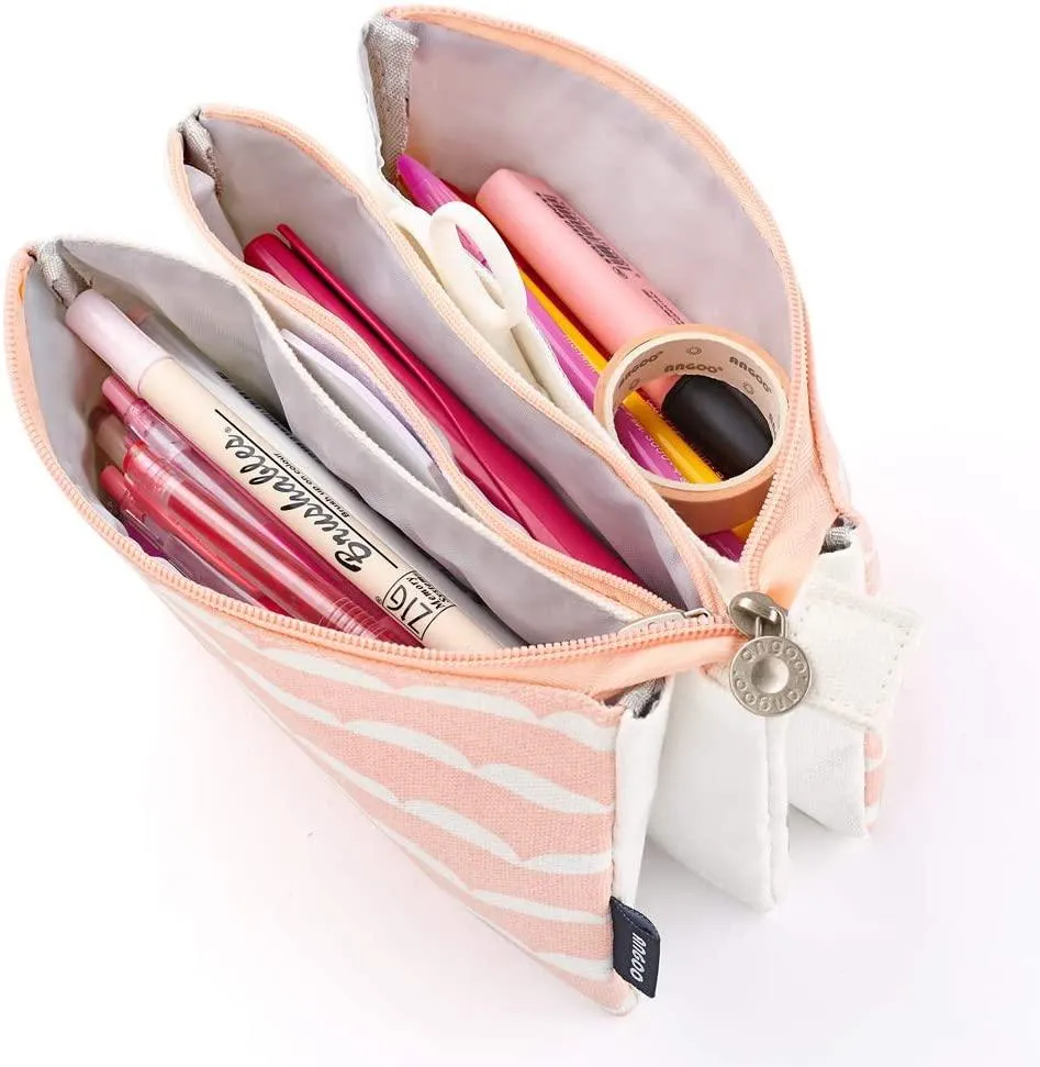 Pencil Case Big Capacity Storage Pouch Stationery Bag for Middle High School