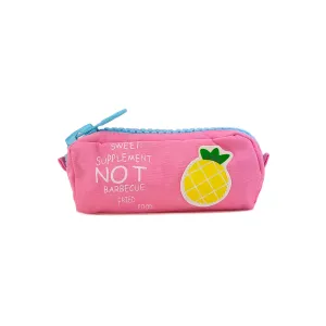 Pencil Case - Jumbo Zip Pineapple