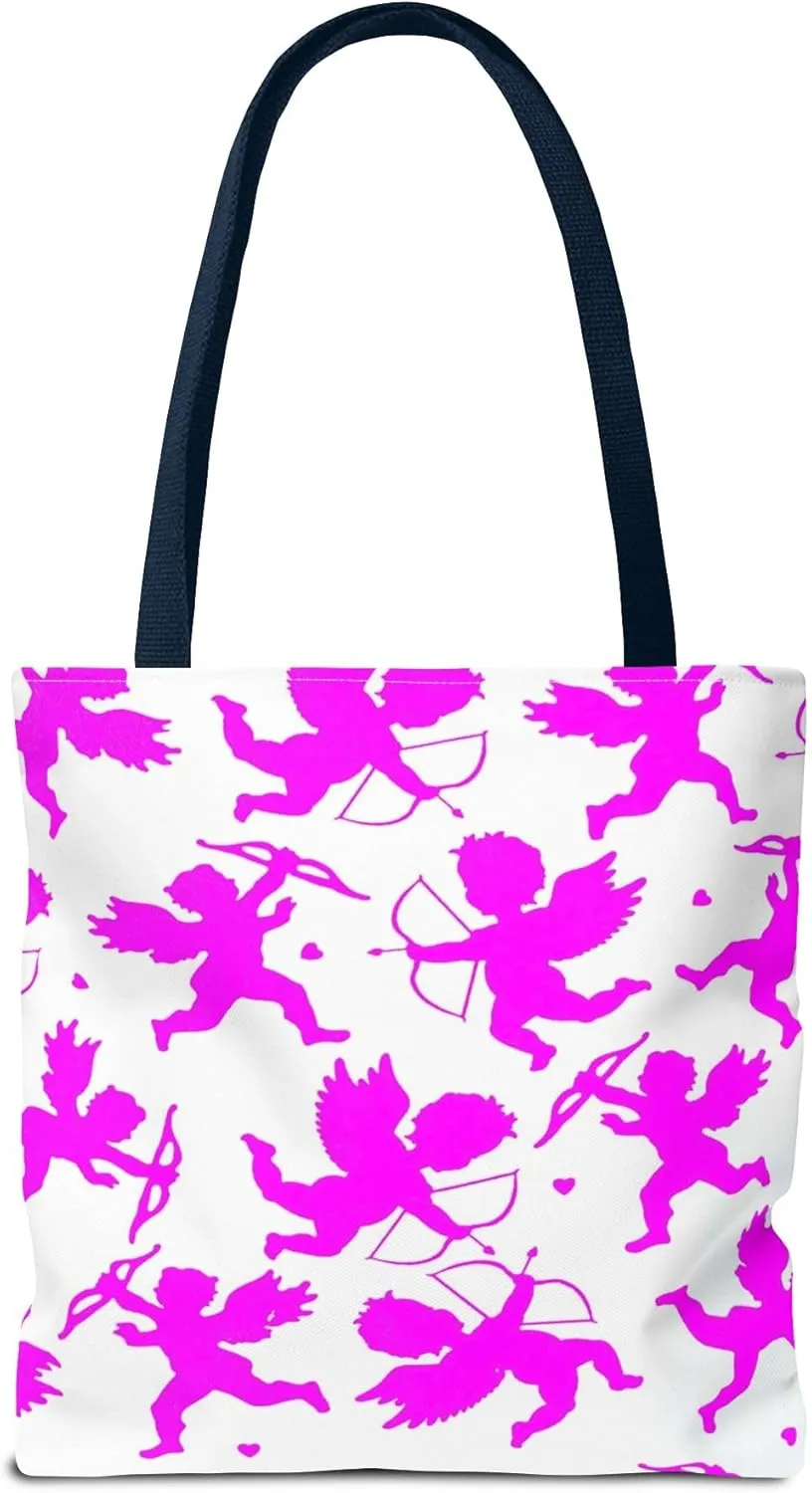 Pink Cupids Shopping Tote Bag 16' x 16"