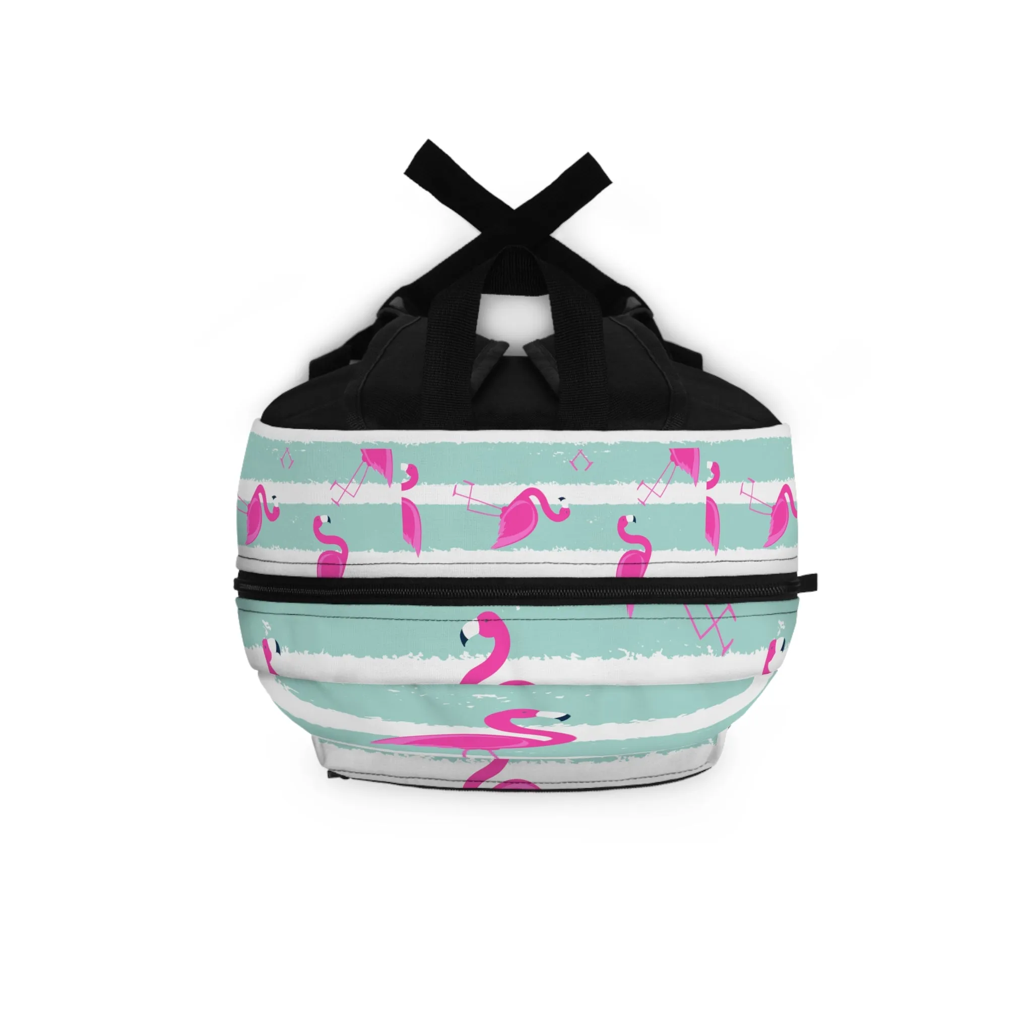 Pink Flamingos Back to School Backpack