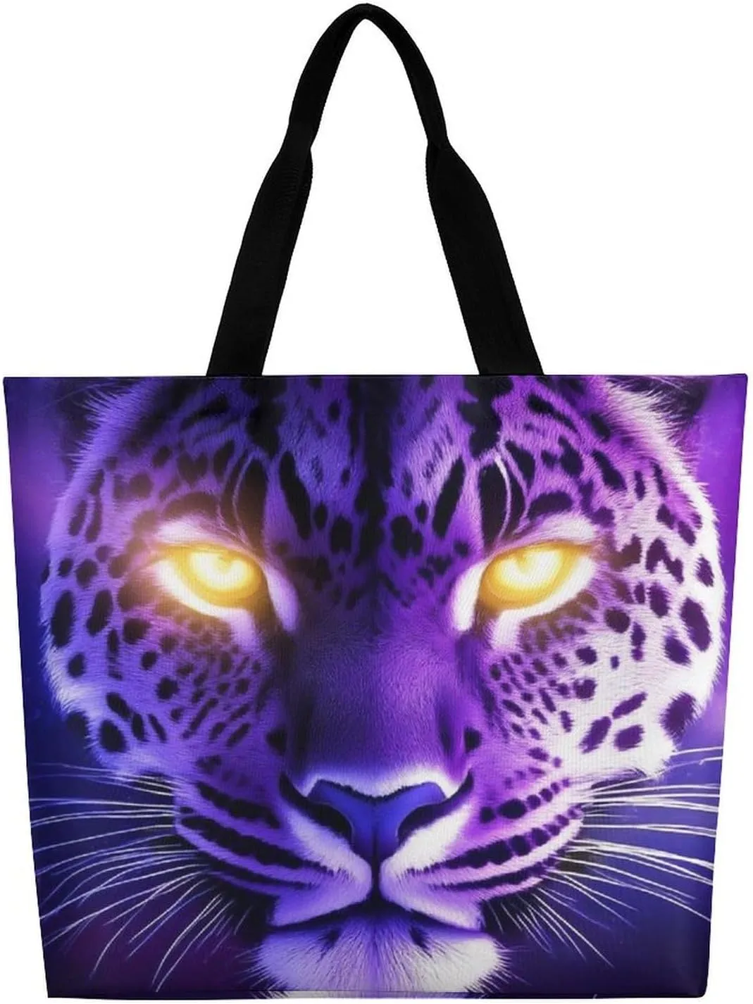 Portable Grocery Shoulder Bag for Women Casual Reusable Shopping Bag Large Tote Bags