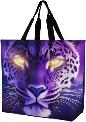 Portable Grocery Shoulder Bag for Women Casual Reusable Shopping Bag Large Tote Bags