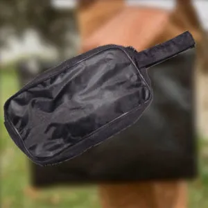 Portable Travel Hand Pouch / Shaving Kit Bag for Multipurpose Use (Black)