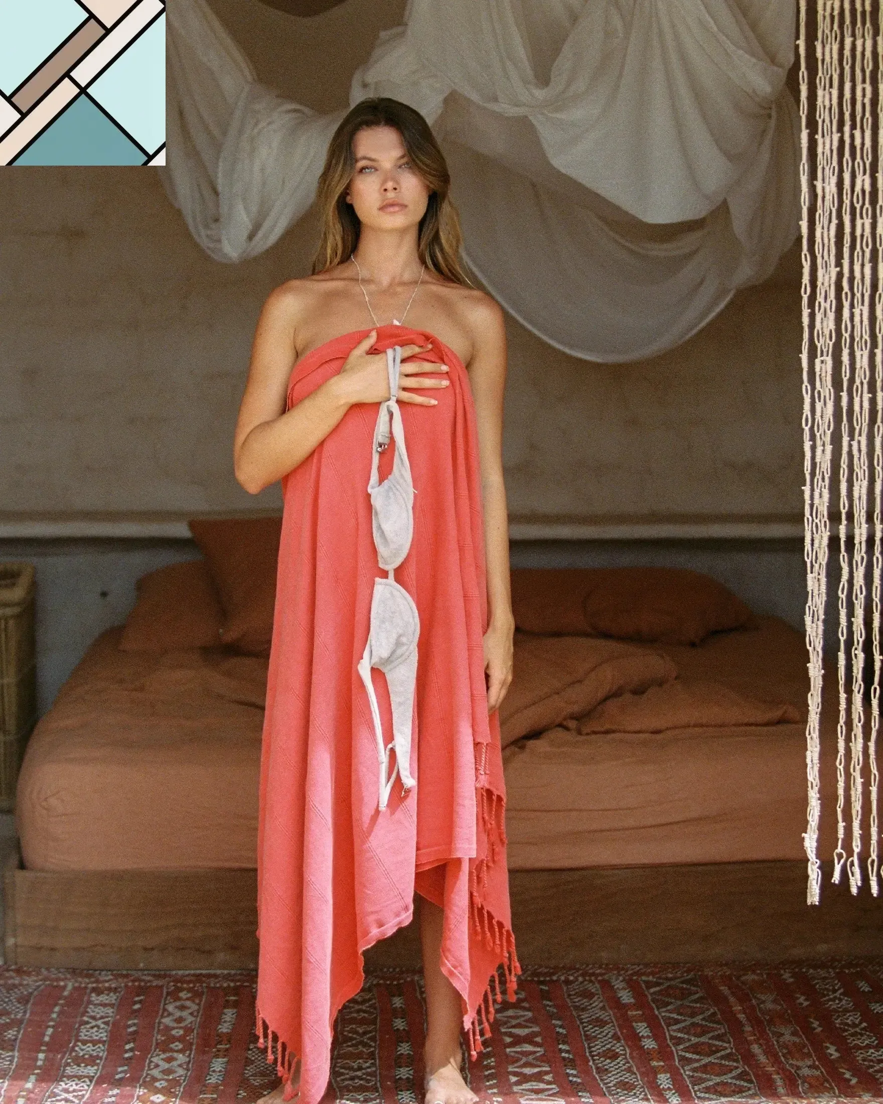 Positano • Sand Free Beach Towel by Sunkissed
