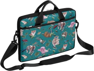 Prairie Animal Laptop Bag for Men Women 13-15 Inch Case Bags Sleeve Shoulder with Anti Slip Removable The Pad Straps