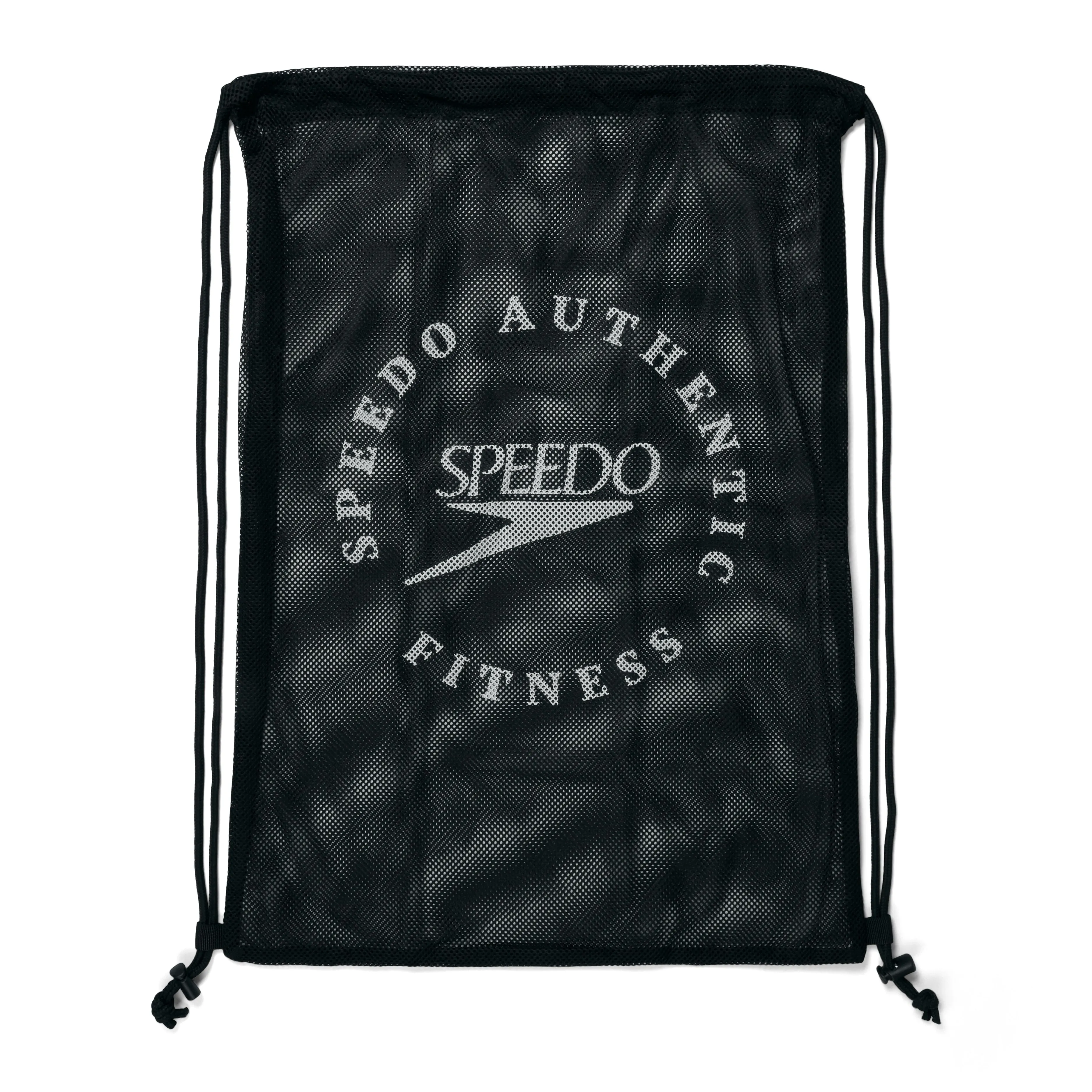 Printed Equipment Mesh Bag (Black/White)