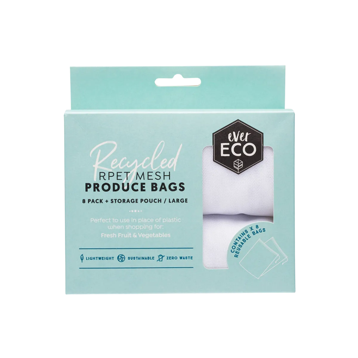 Produce Bags - RPET (Set of 8)