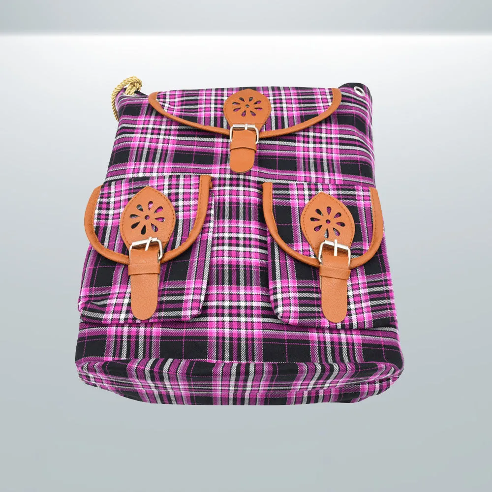 Purple Backpack Bag