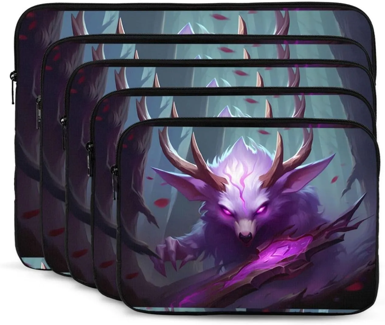 Purple Eyed Beast Laptop Inner Bag Laptop Sleeve Case Briefcase Carrying Laptop Cover