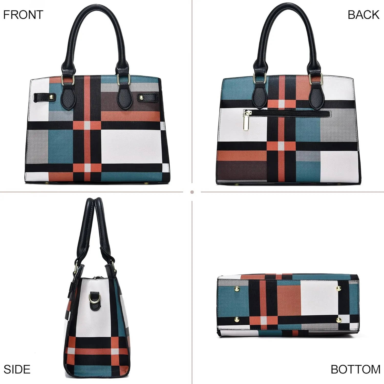 Purses and Handbags for Women Satchel Fashion Ladies Top Handle Shoulder Tote Bags