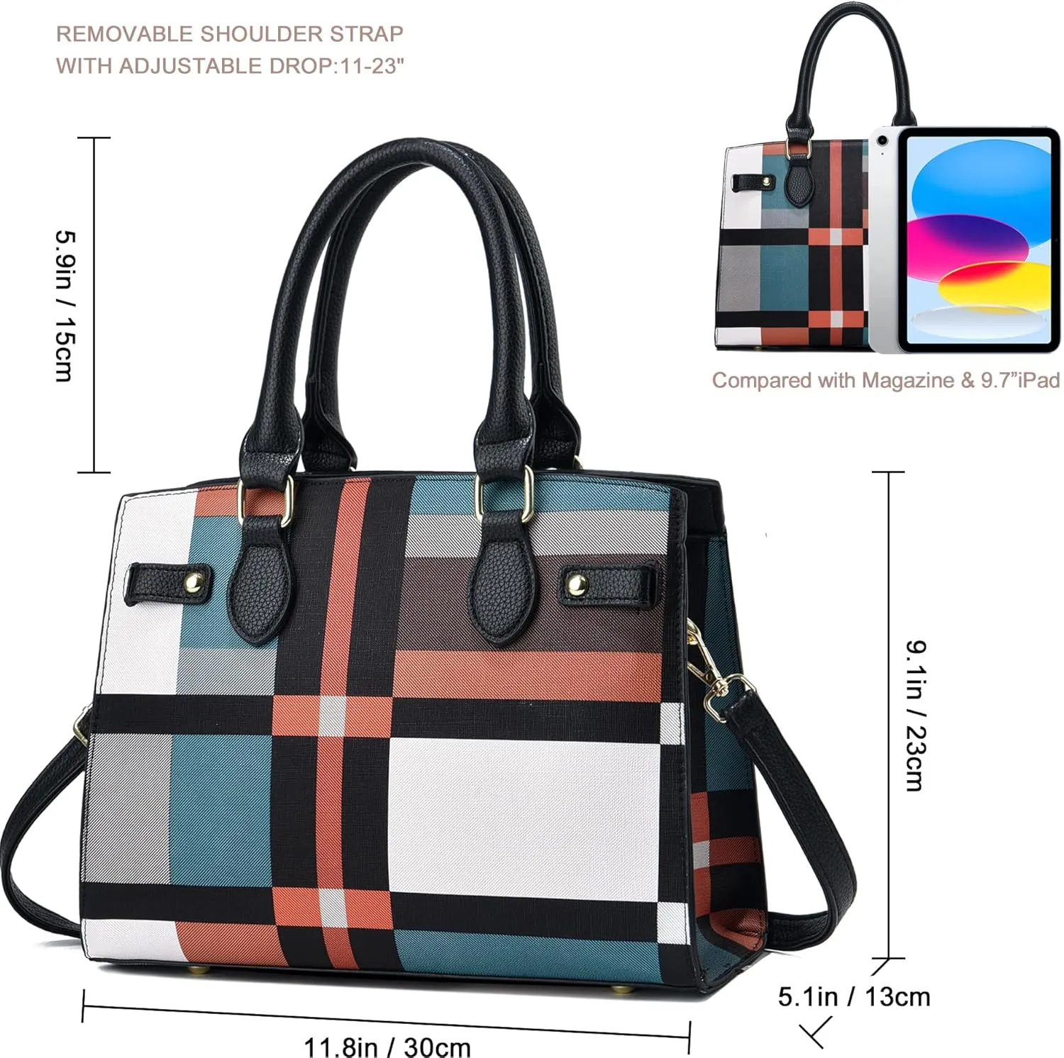 Purses and Handbags for Women Satchel Fashion Ladies Top Handle Shoulder Tote Bags
