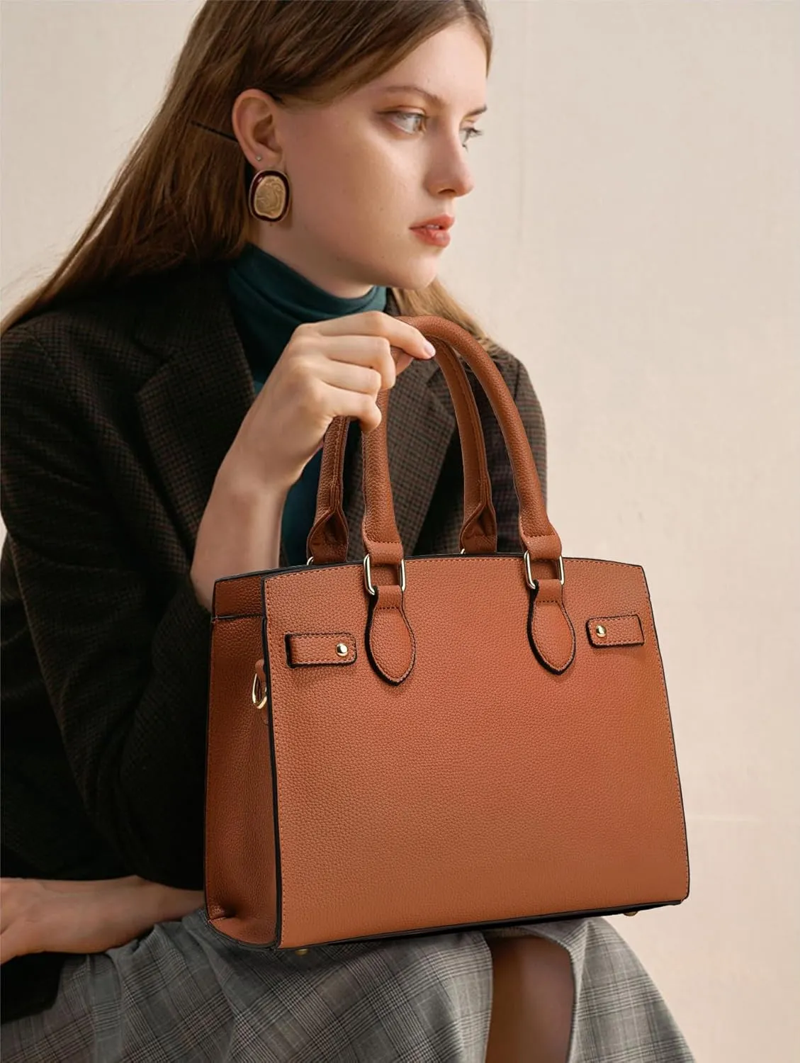 Purses and Handbags for Women Satchel Fashion Ladies Top Handle Shoulder Tote Bags
