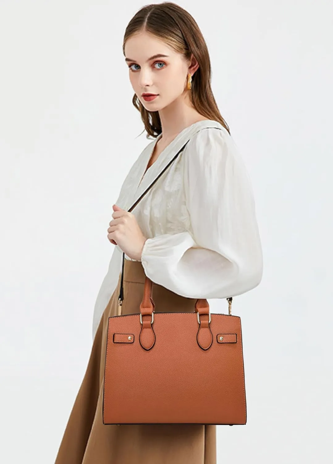 Purses and Handbags for Women Satchel Fashion Ladies Top Handle Shoulder Tote Bags