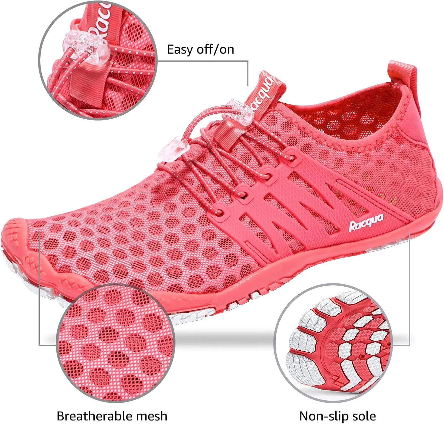 Racqua Composite Mesh Water Shoes Men Women