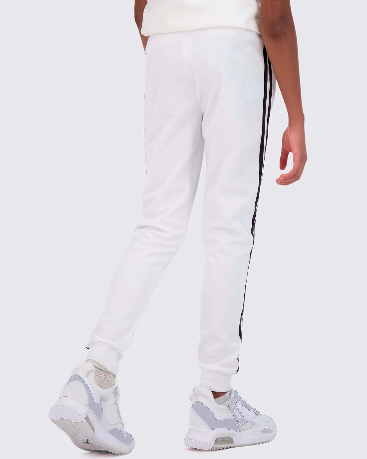 Real Essentials 3 Pack: Boy's Active Athletic Casual Jogger Sweatpants with Pockets