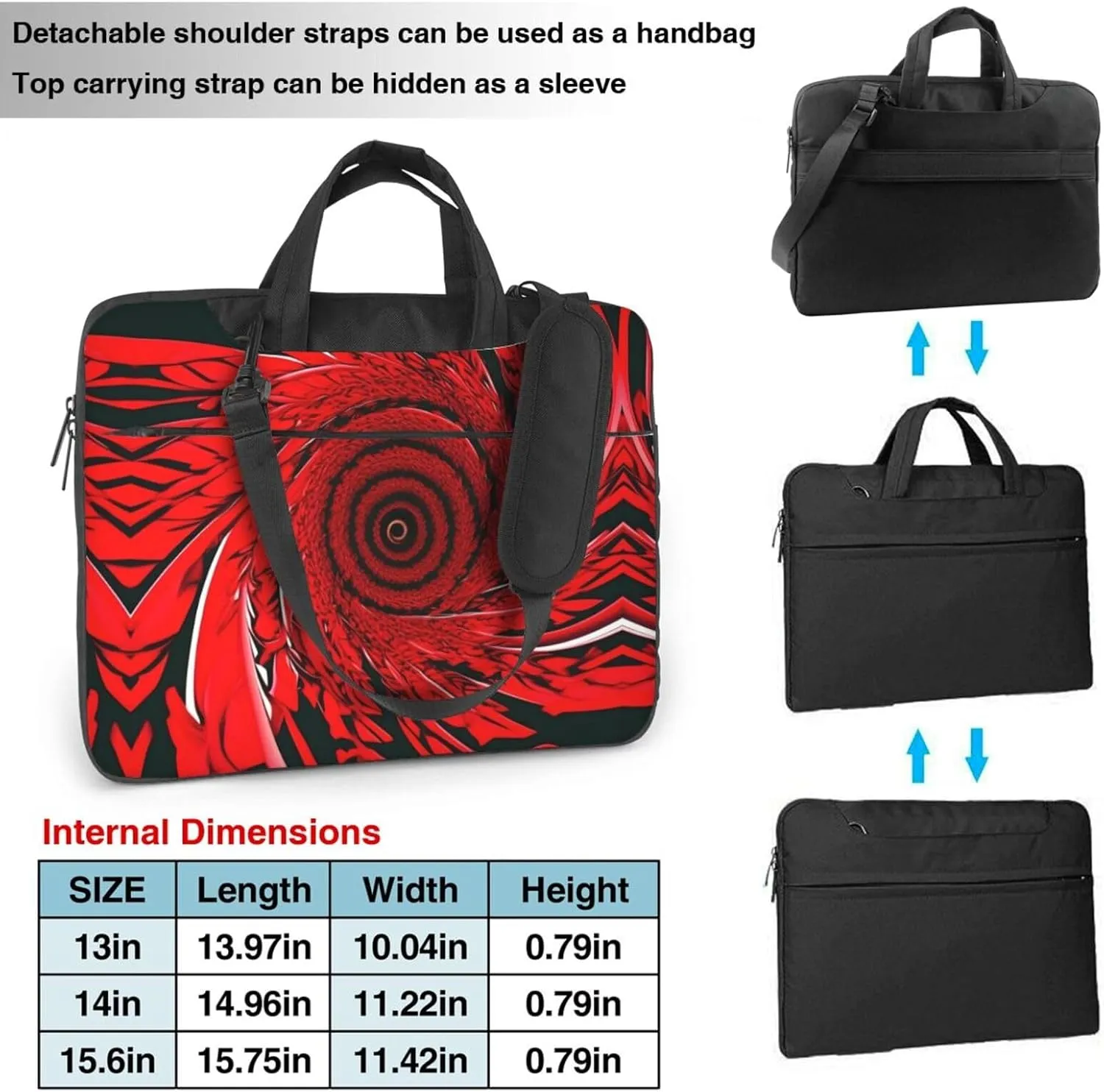 Red Wine Cellar Print Notebook Computer Protective Carrying Cover With Pocket,13 Inch Laptop Shoulder Bag