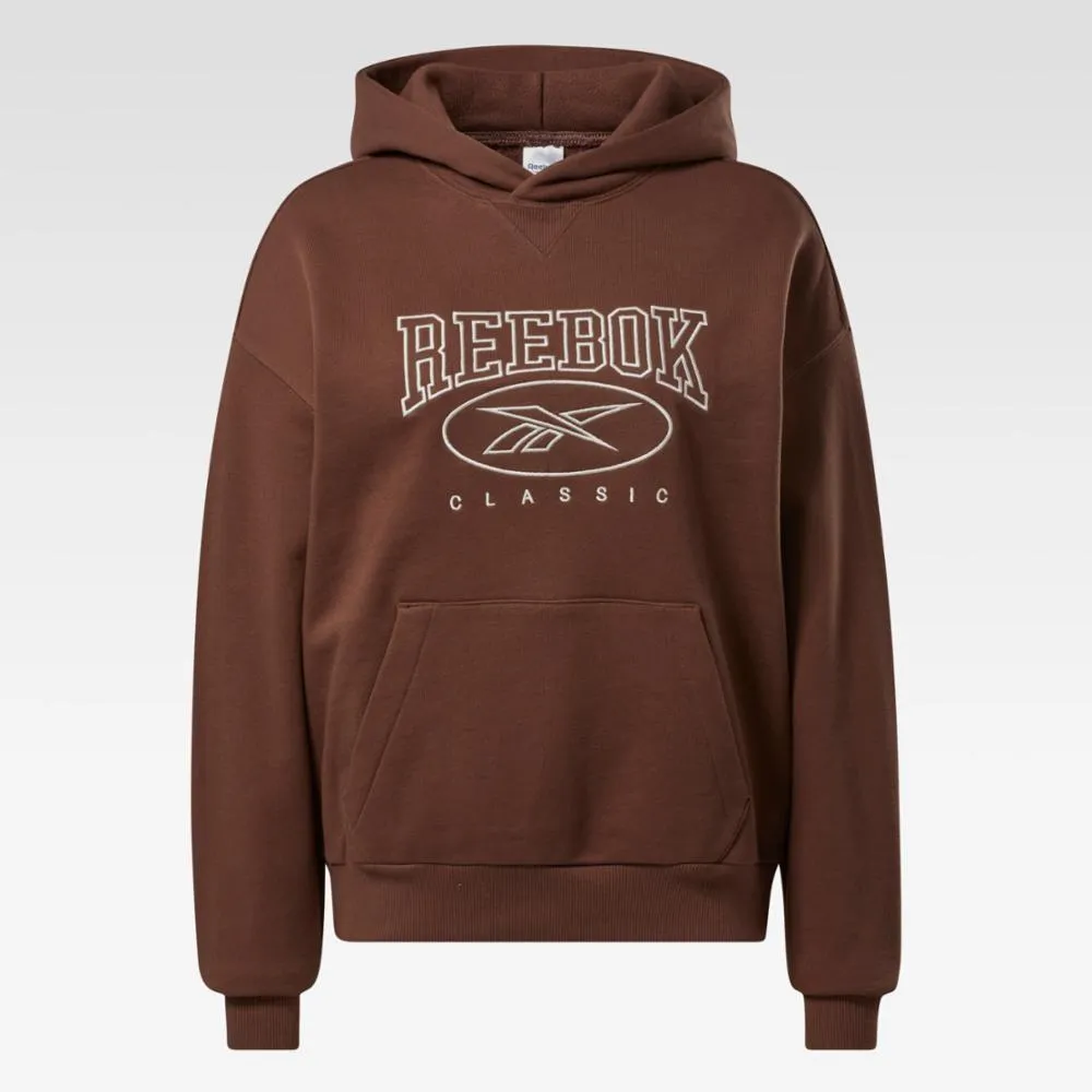 Reebok Apparel Women Classics Archive Essentials Big Logo Hoodie MAH