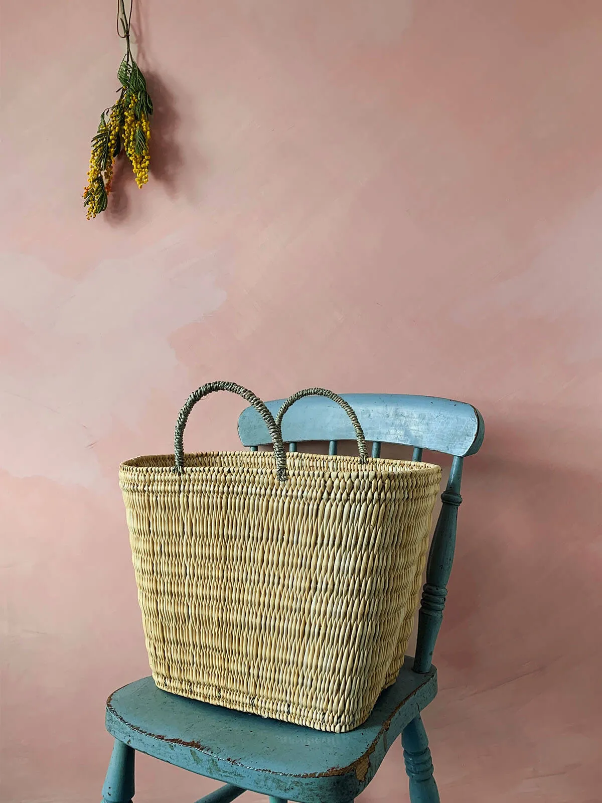 Reed Shopper Basket