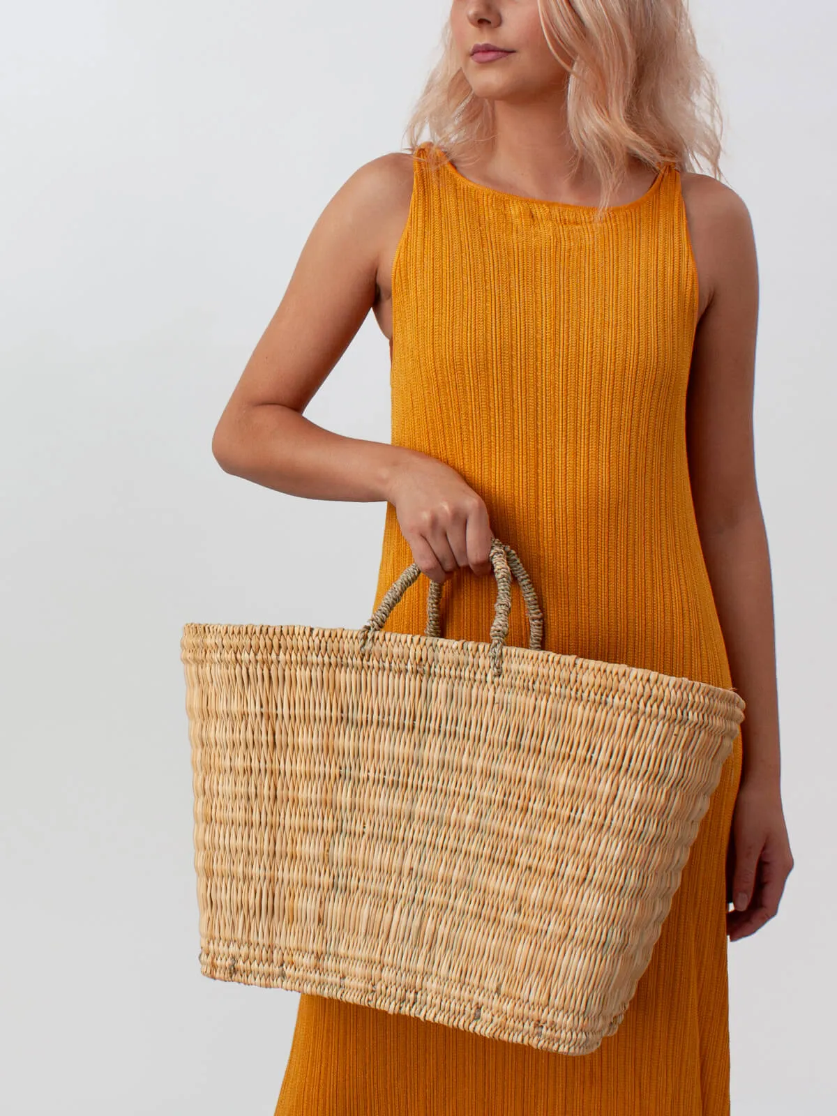 Reed Shopper Basket