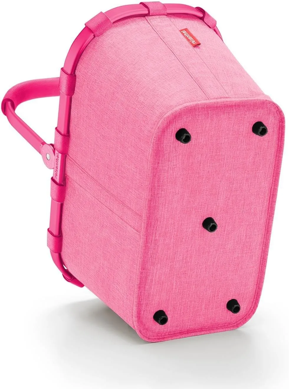 reisenthel Carrybag Sturdy Shopping Basket with Lots of Storage Space and Practical Inner Pocket - Elegant and Water-Repellent Design, Frame Twist Pink, Einheitsgröße, Sports