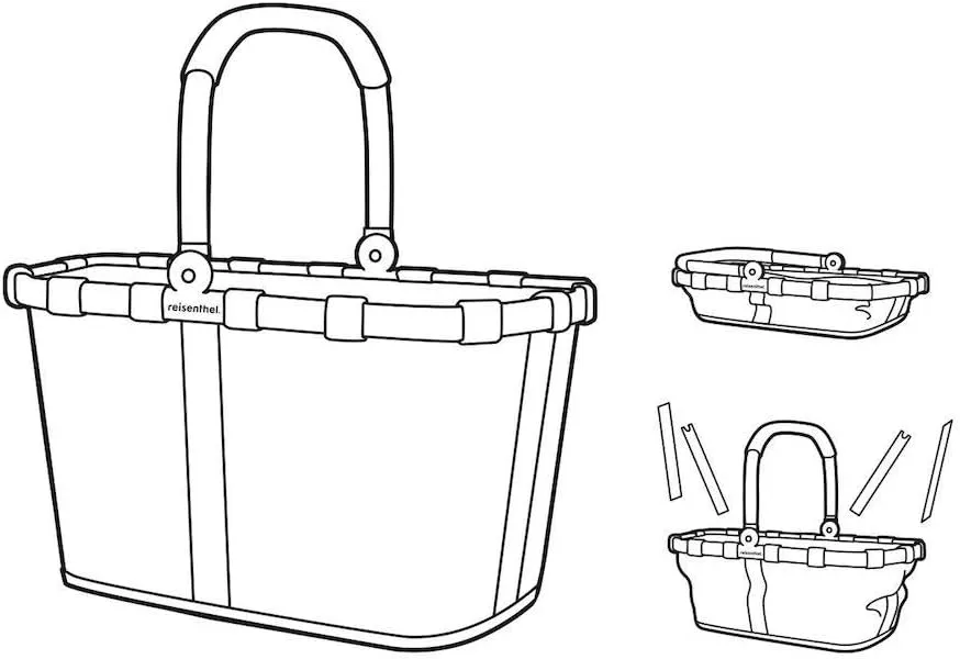 reisenthel Taschen/Rucksäcke/Koffer carrybag, Florist Lagoon, One Size, Casual